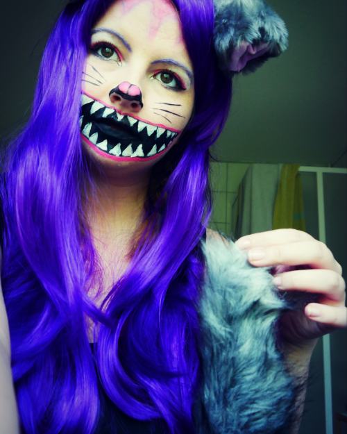  “Nighttime’s a gameAnd I know how to win.All it takes is a winkAnd my sad Cheshire grin.” 