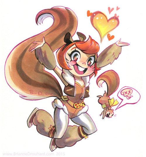 briannedrouhard:  Today I drew whatever I wanted to!