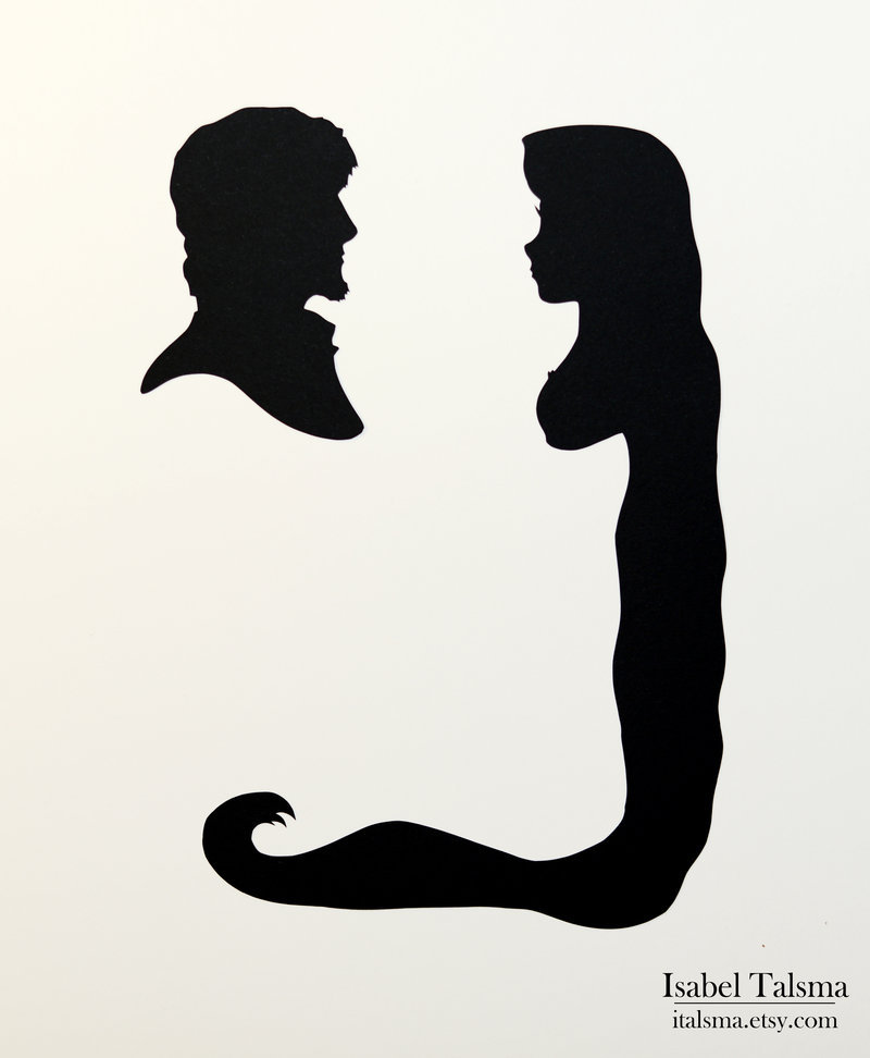 princessesfanarts:  Handcuts Silhouettes by Isabel Talsma 