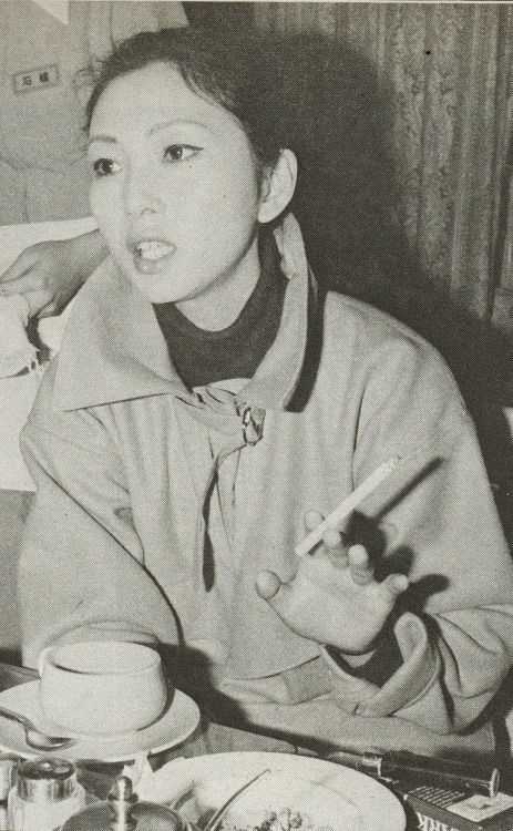 fuckyeahmeikokaji:  Meiko Kaji (梶芽衣子).Scanned