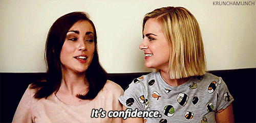 When you get confidence in your eye. (HOW TO BE MORE CONFIDENT)