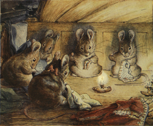 pagewoman:The Tailor of Gloucester by Beatrix Potter