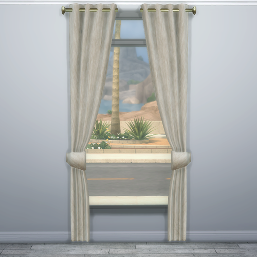 ||  Luxe Curtains || I&rsquo;ve always felt curtains were kind of lacking in the sims, so w