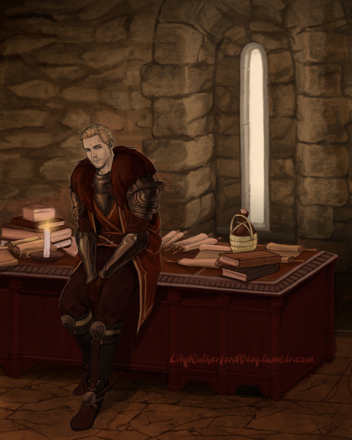 lilyrutherfordblog: “I hoped you’d stop by.” - Commander Cullen tired Rutherford. 