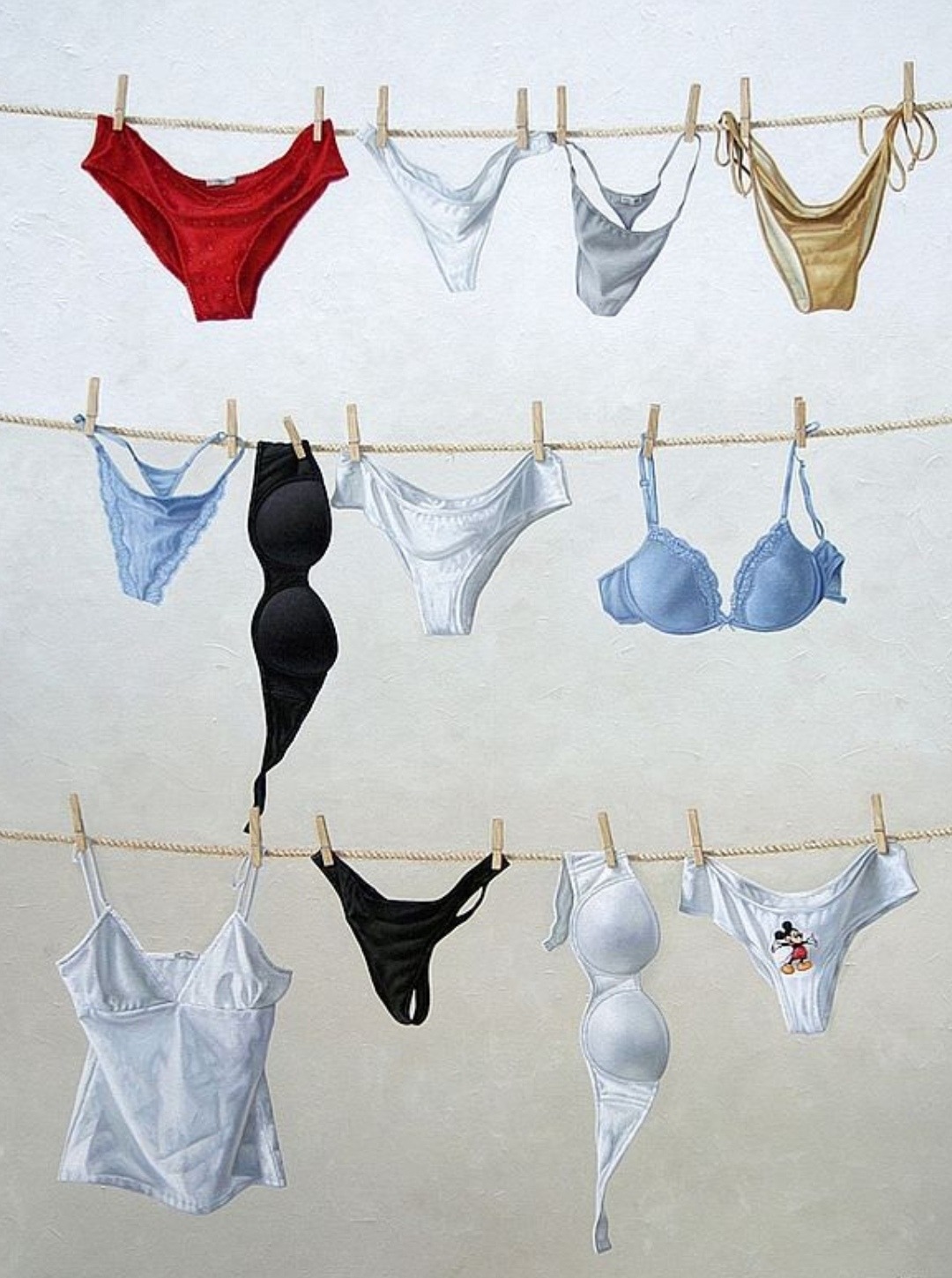 krhmtsblog:   Nice things are these👙👙   Typical sissy washing day
