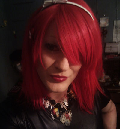 Redhead transvestite