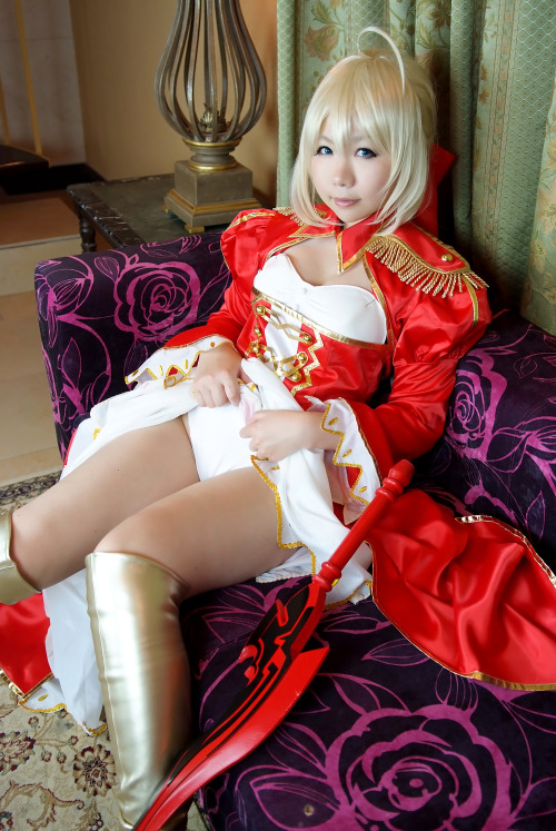 Sex Fate/EXTRA - Red Saber (Higurashi Rin) 1-18 pictures