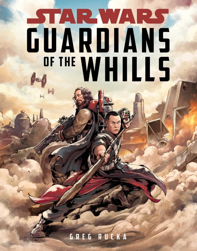 Cover of Guardians of the Whills (2017) featuring Baze and Chirrut.