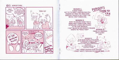 ascendenthia:  Have some more SU zines scans Peri’s such a cutie I cant function properly, and the Lapidot in these tho! (source: this guy on /co/ u go bro) 