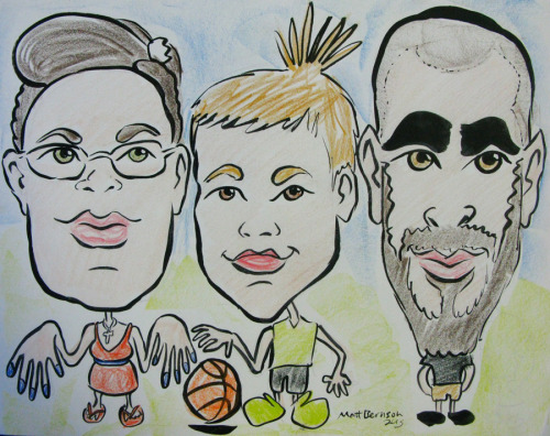 Caricatures done by Matt Bernson at Dairy Delight in Malden, MA.    Best place for ice cream around!  Also, a free caricature with your ice cream, whaaat??! Come by Sundays 3-8pm through the summer for this sweet deal.     I will also be there this
