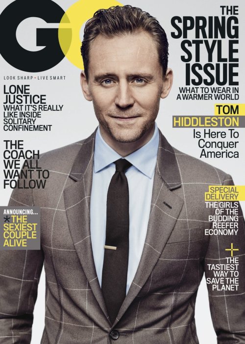 hiddlesfashion:  Tom Hiddleston GQ March 2017 photoshoot.   full article below Keep reading