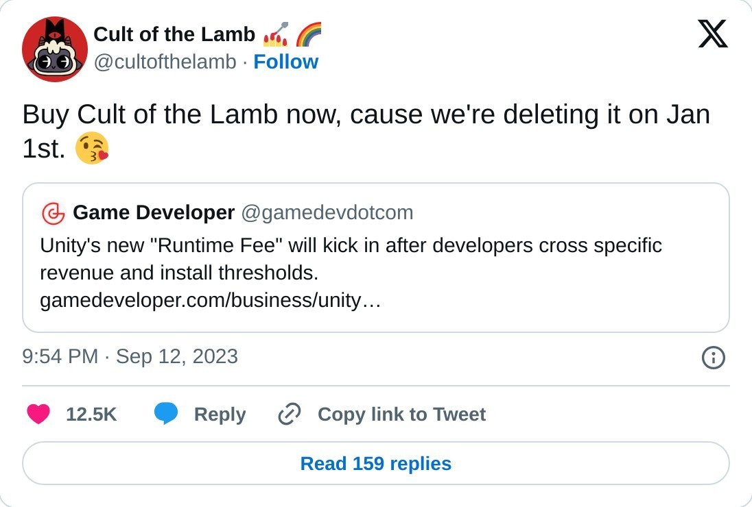 To those who don't know the cult of the lamb twitter has announced that a  new trailer will drop soon : r/CultOfTheLamb