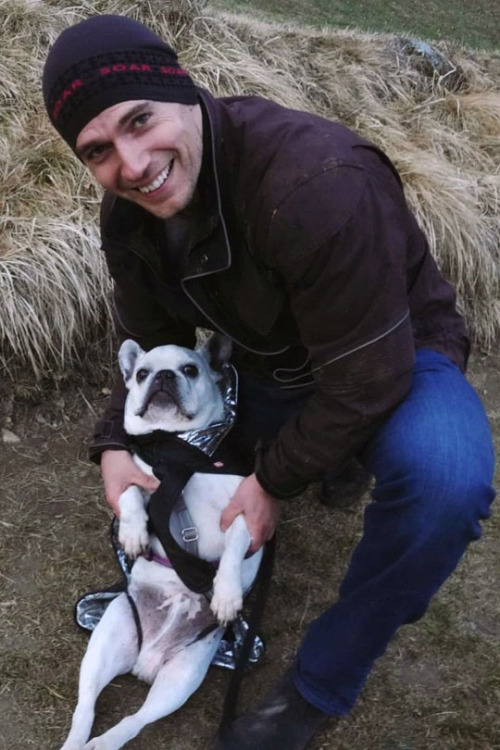 HENRY CAVILL and Meat the dog