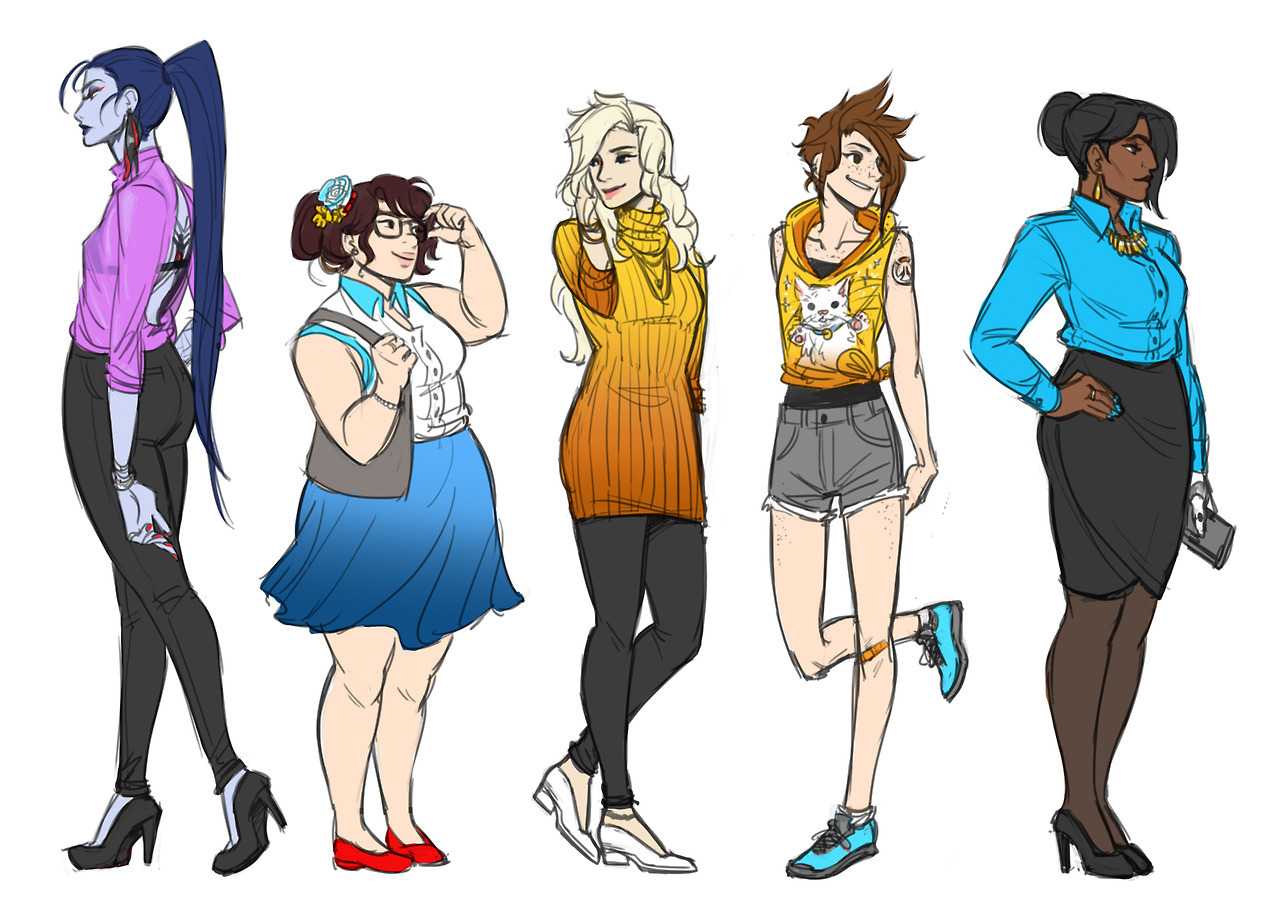 kingsdarga: messin with casual clothes designs even though i still have no idea how