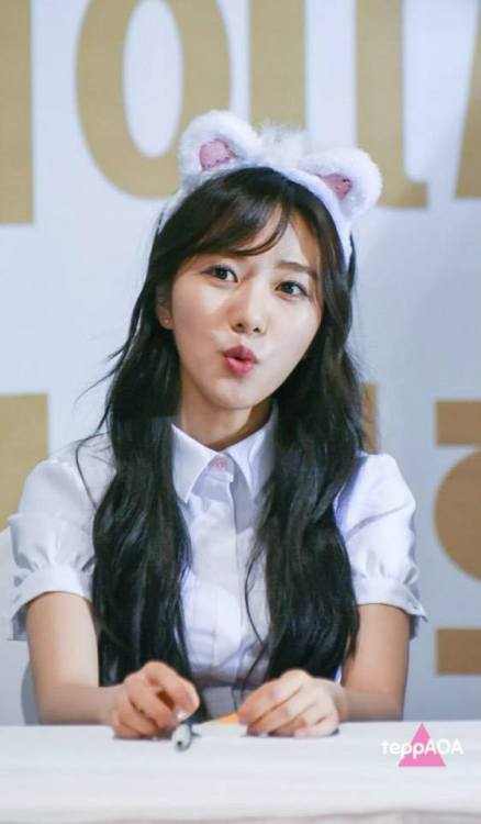 Mina (AOA) - Dongdaemun Fansign Event Pics