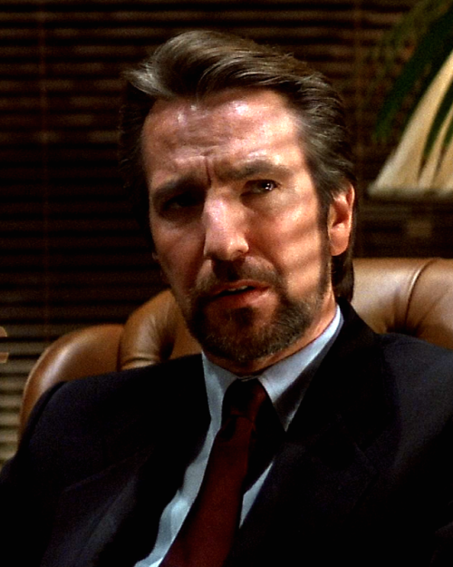 waterlily05: Alan Rickman and Bonnie Bedelia in Die Hard, 1988 “When I think back to Die Hard,