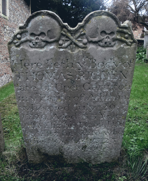 Memento Mori at St Martin’s Church reputed to be the oldest church in  Britain- Canterbury, England 