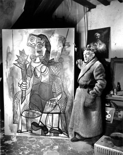 dionyssos:  Pablo Picasso   , Paris studio