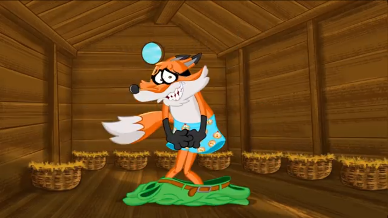 found this kids game called catch the fox, it features a cartoon of a fox attempting