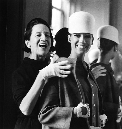 Diana Vreeland and model Marisa Berenson,c. 1960s