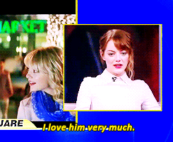  Andrew Garfield and Emma stone on ‘Good Morning America’ - being cute all the