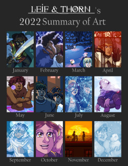 
Another year of webcomic art