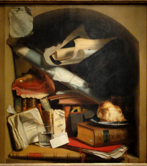 Poor Artist’s Cupboard, Charles Bird King, ca. 1815