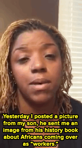 lickystickypickyshe:

micdotcom:

Watch: A Texas mom called out textbook writers for erasing slavery — and won.


Someone help me bring my lower jaw back to the upper one…. 