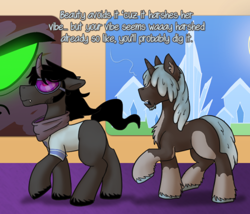 ask-king-sombra:  This… could be interesting.  …o_o Oh dear….