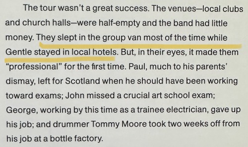 Excerpt From My Beatles Book That I Thrifted! The Image Of The Boys Sleeping In The Van Together In My