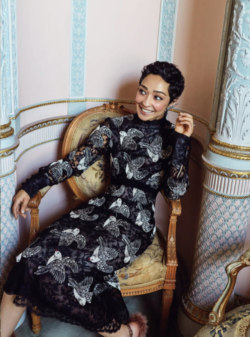 edenliaothewomb: Ruth Negga, photographed by Agata Pospieszynska for Harper’s BAZAAR UK, Dec 2017.