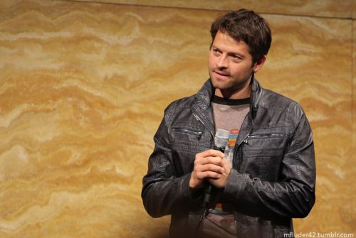 mfluder42: Misha Collins during the opening ceremony of the All Hell Breaks Loose (AHBL) V conventio