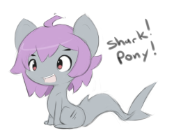 bleedshark:Shark!Pony! C: