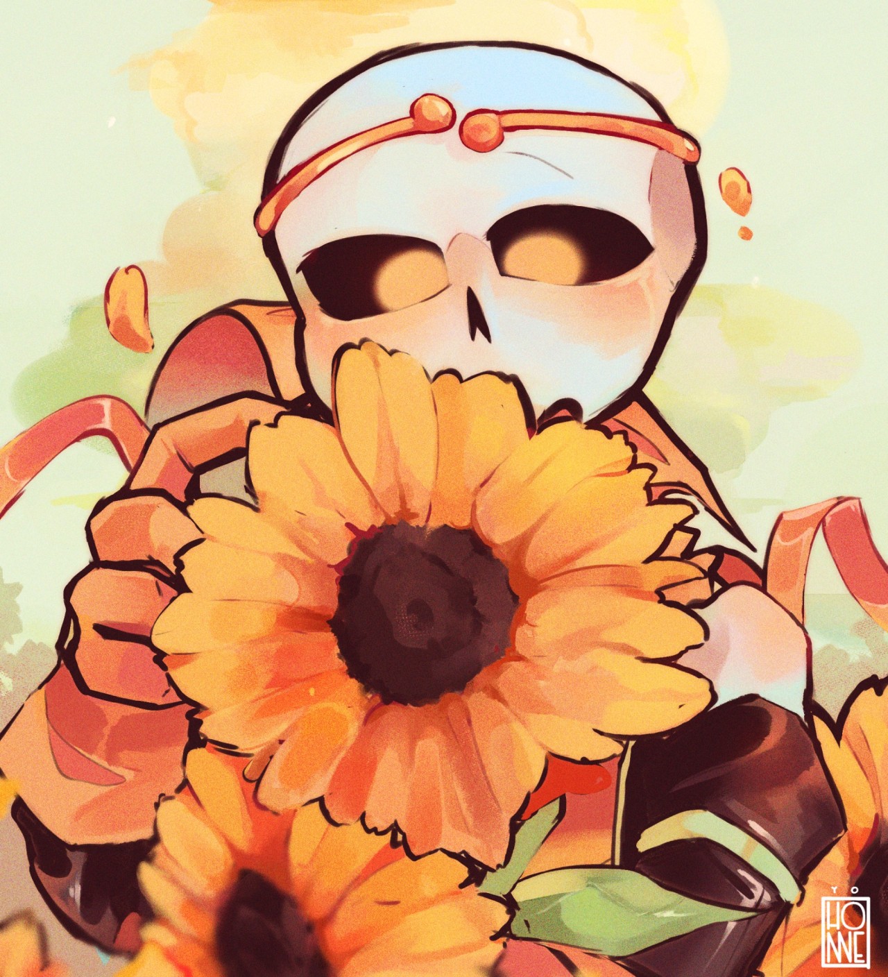 Flower petals [dream sans fanart]