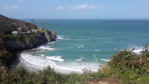 Lunch break spot, St Agnes, Cornwall