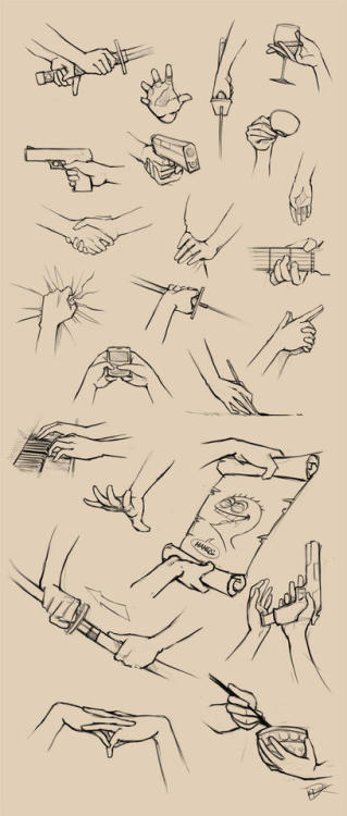 art-tnt:Hand Reference I & IIArtist: Ninjatic