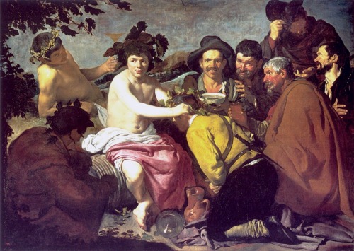 Diego Velazquez (Seville 1599 - Madrid 1660); Triumph of Bacchus, 1628; oil on canvas, 227 x 165 cm; Museo Nacional del Prado, Madrid