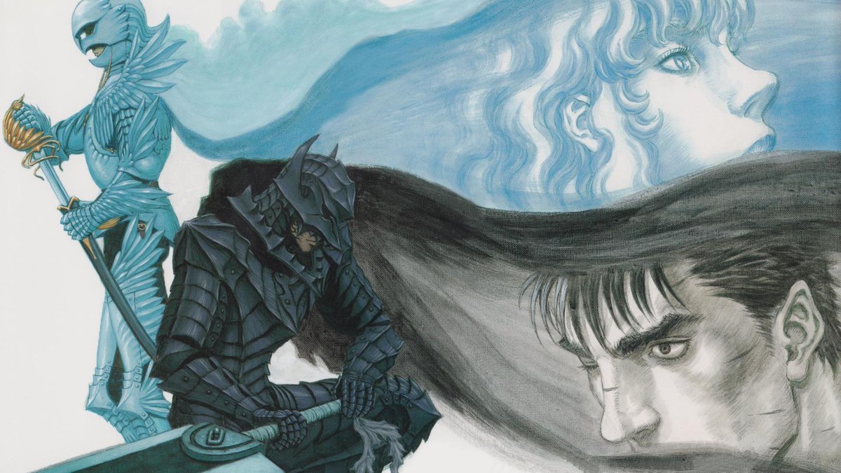 alguém sabe? #berserk #casca #griffith #guts