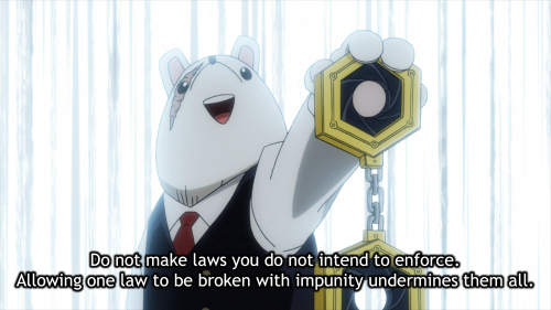 Nezu: Do Not Make Laws You Do Not Intend To Enforce. Allowing One Law To Be Broken With Impunity Undermines