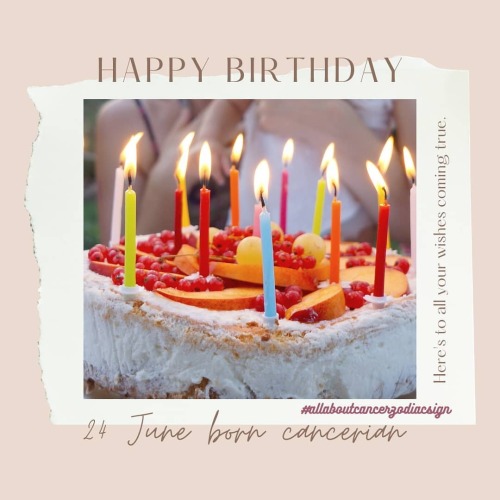 Happy Birthday dear crabs #june24 #bornday #allaboutcancerzodiacsign♋♋♋♋♋ #cancerseason #cancerwomen