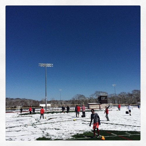 Spring soccer begins! #stonington #stoningtonsharks