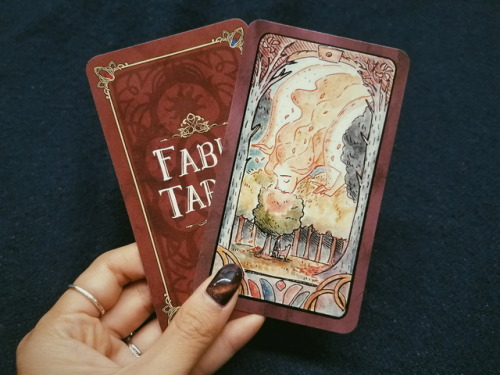 The Fable Tarot Cards and Book is now available on my online store! You can get there thru my websit