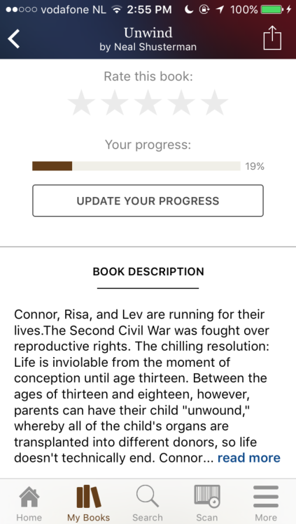 laurenreadsya:The new book page on the Goodreads app looks amazing! (Now go work on your website, 