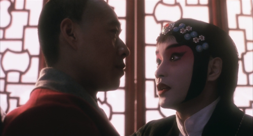 dykequarius:Leslie Cheung and Zhang FengyiFarewell My Concubine (1993) dir. Chen Kaige