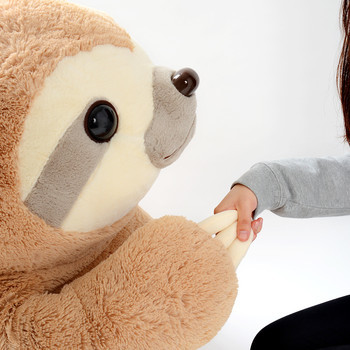 pastel-cutie:  pastel-cutie:  omgggggg this sloth plushie is so HUGE im crying   LINK 2 BUY: http://otakumode.com/fb/5uU