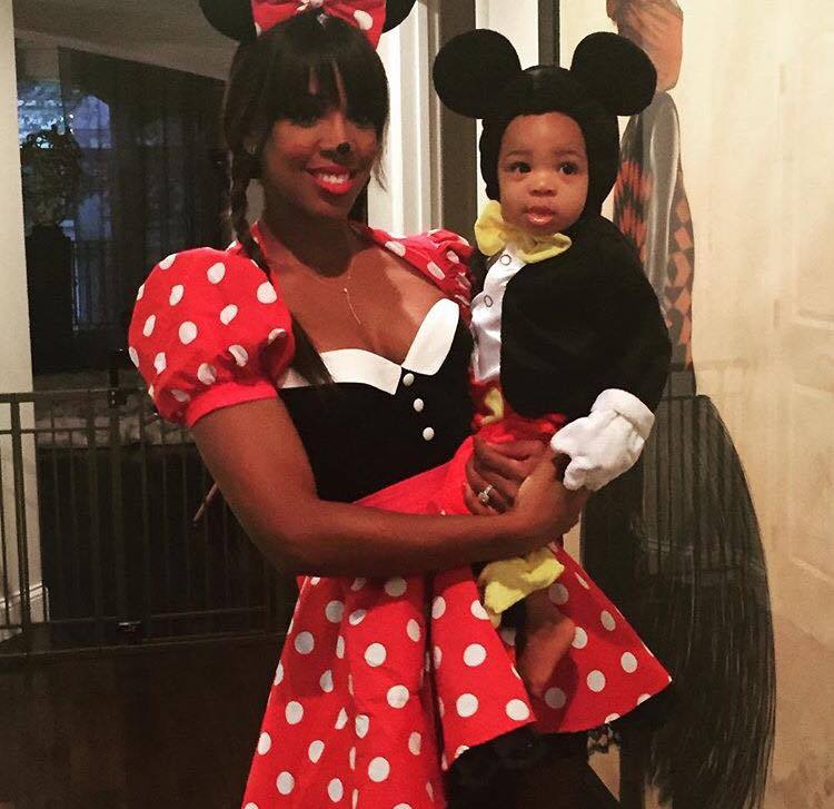 weareblackroyalty:  Kelly Rowland and her son Titan Jewell!