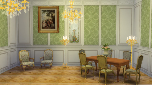 Trianon Wall Set 2 For TS4