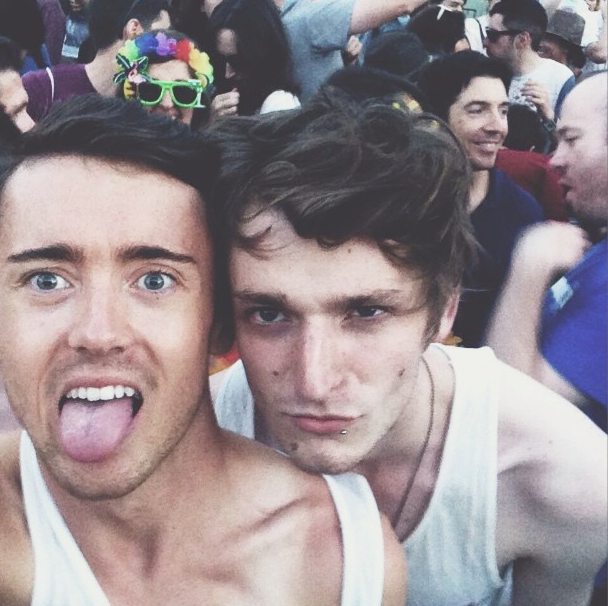 I don&rsquo;t think there&rsquo;s a picture of me and ste from this festival