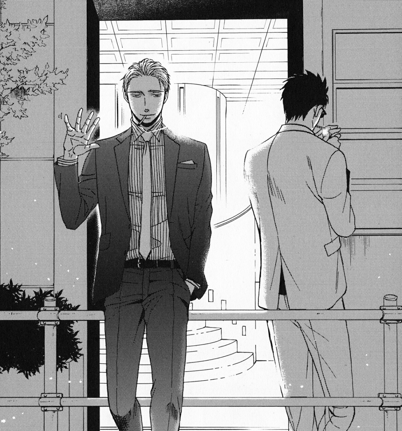 commandermardukas:  I love that this gentle kiss from Yashiro happened at a time