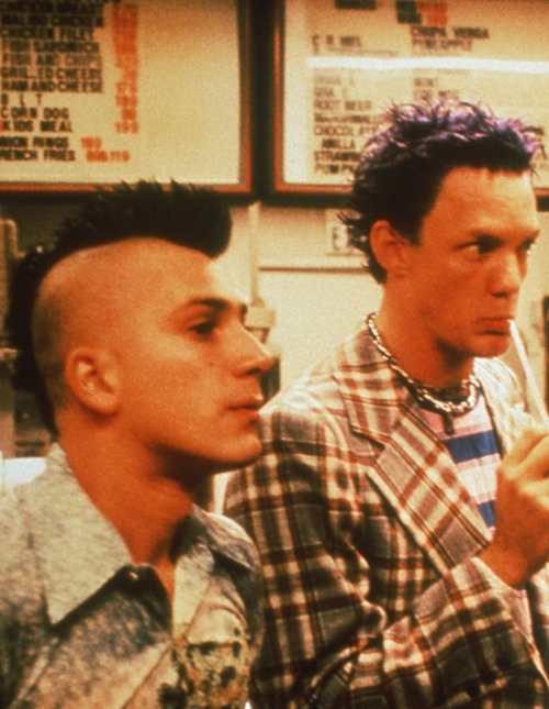 jasonfnsaint:  Michael Goorjian as Heroin Bob and Matthew Lillard as Steveo in SLC Punk! (1998)